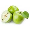 En elegant Äpple gröna, Svenskodlat sommaräpple med naturligt utseende och känsla. Detaljerad utformning med realistiskt bladverk. 