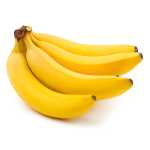 En elegant Banan, Banan från Chile med naturligt utseende och känsla. Detaljerad utformning med realistiskt bladverk. 