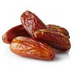 En elegant Dadlar, Mjuk, söt och smakrik med naturligt utseende och känsla. Detaljerad utformning med realistiskt bladverk. 