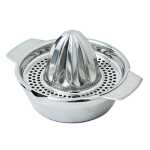 En elegant Citruspress, Stilren citruspress med naturligt utseende och känsla. Detaljerad utformning med realistiskt bladverk. 