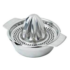 En elegant Citruspress, Stilren citruspress med naturligt utseende och känsla. Detaljerad utformning med realistiskt bladverk. 