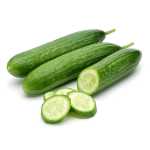 En elegant Slanggurka, Närodlad slanggurka med naturligt utseende och känsla. Detaljerad utformning med realistiskt bladverk. 